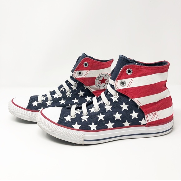 Converse Shoes - Converse American Flag Patriotic America USA 6